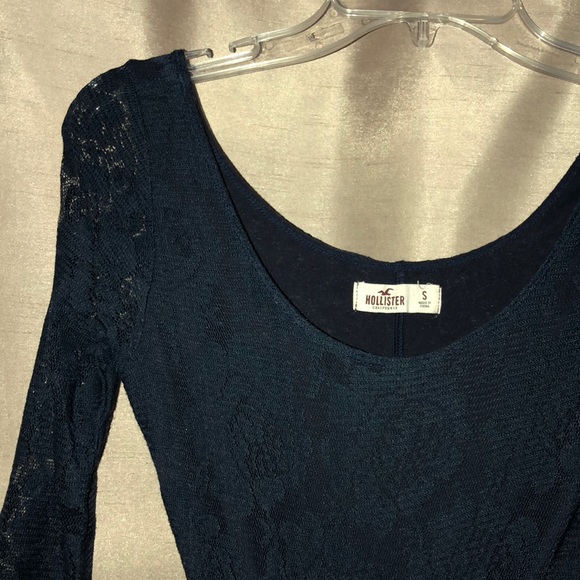 navy lace bodycon dress🌟🌟🌟 - Picture 1 of 5